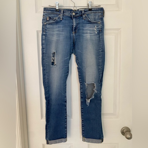 Ag Adriano Goldschmied Denim - AG Distressed Skinny Jeans